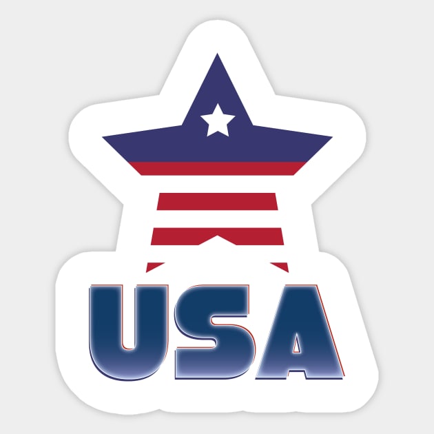 USA Sticker by nickemporium1